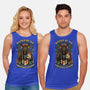 Krampus Sacred Christmas-Unisex-Basic-Tank-Studio Mootant