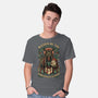 Krampus Sacred Christmas-Mens-Basic-Tee-Studio Mootant
