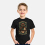Krampus Sacred Christmas-Youth-Basic-Tee-Studio Mootant