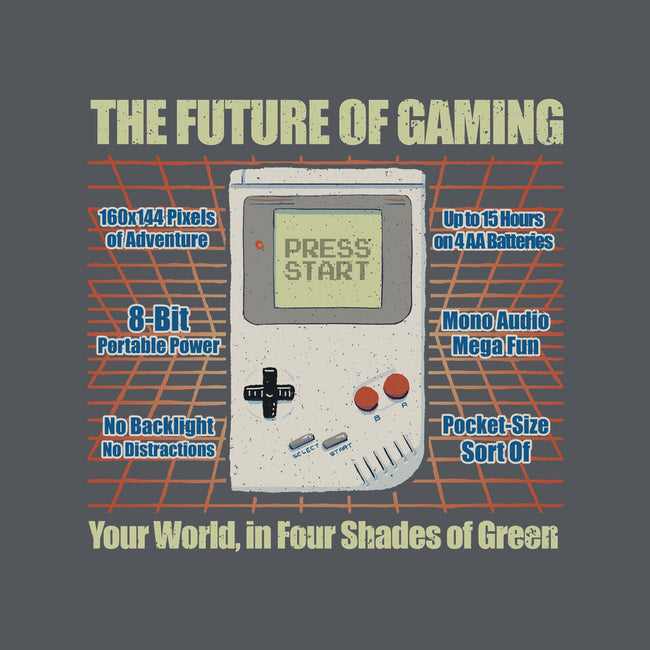 The Future Of Gaming-Womens-V-Neck-Tee-NMdesign