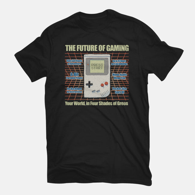 The Future Of Gaming-Unisex-Basic-Tee-NMdesign