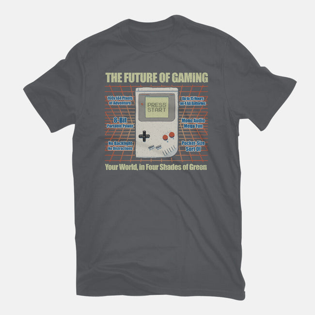 The Future Of Gaming-Unisex-Basic-Tee-NMdesign