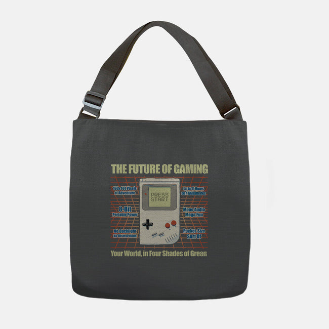 The Future Of Gaming-None-Adjustable Tote-Bag-NMdesign