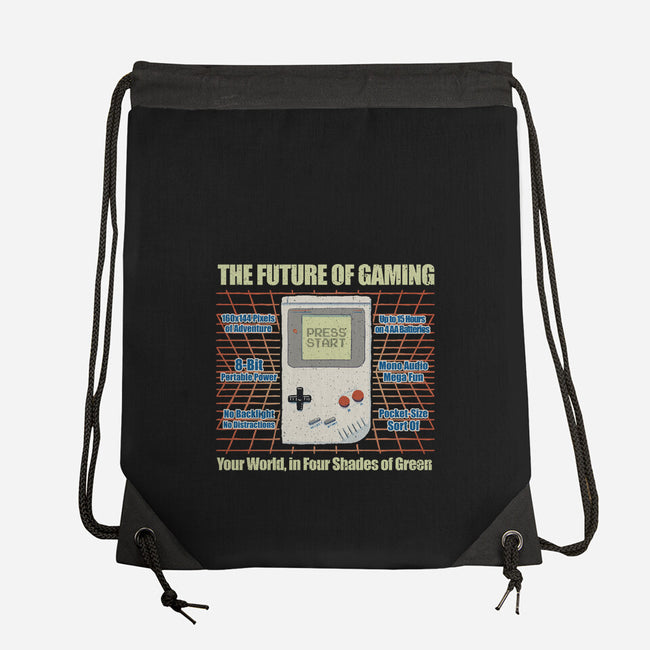 The Future Of Gaming-None-Drawstring-Bag-NMdesign