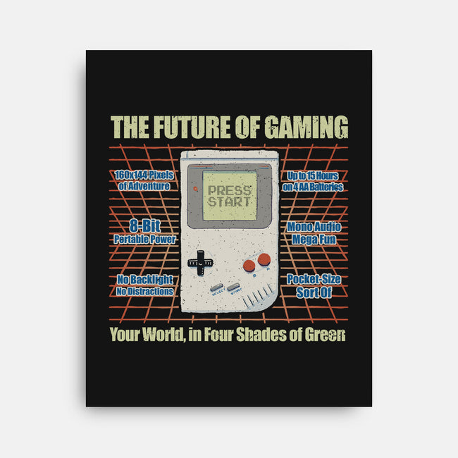 The Future Of Gaming-None-Stretched-Canvas-NMdesign