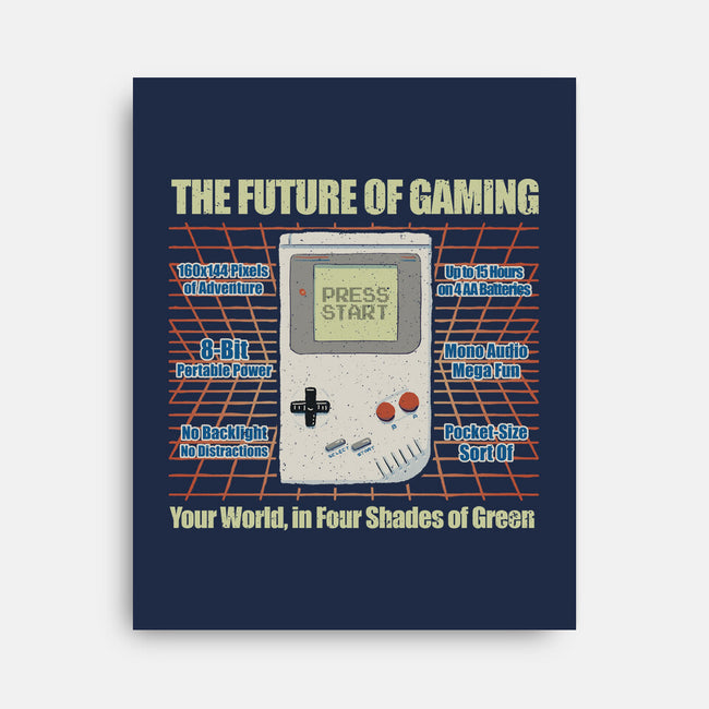 The Future Of Gaming-None-Stretched-Canvas-NMdesign