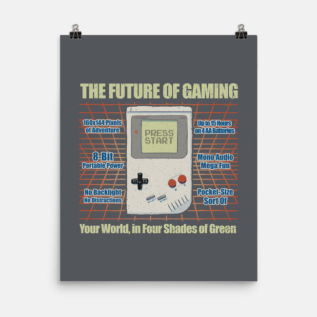 The Future Of Gaming-None-Matte-Poster-NMdesign