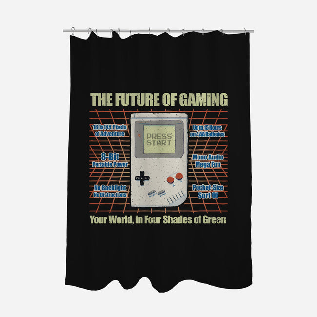 The Future Of Gaming-None-Polyester-Shower Curtain-NMdesign