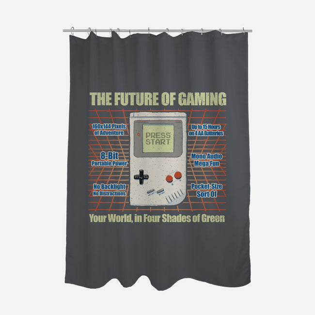 The Future Of Gaming-None-Polyester-Shower Curtain-NMdesign