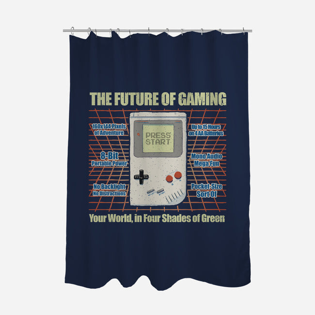 The Future Of Gaming-None-Polyester-Shower Curtain-NMdesign