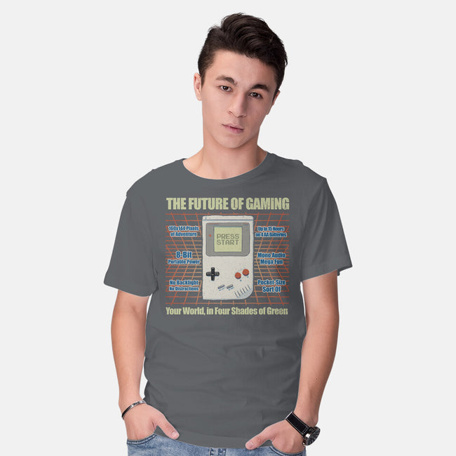 The Future Of Gaming-Mens-Basic-Tee-NMdesign
