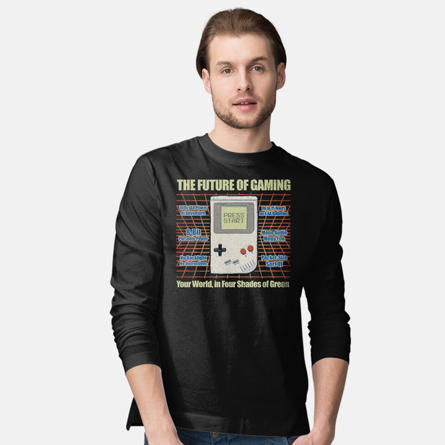 The Future Of Gaming-Mens-Long Sleeved-Tee-NMdesign