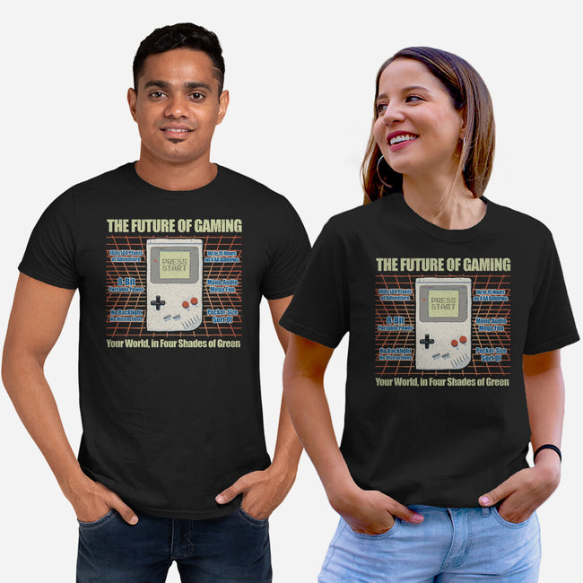 The Future Of Gaming-Unisex-Basic-Tee-NMdesign