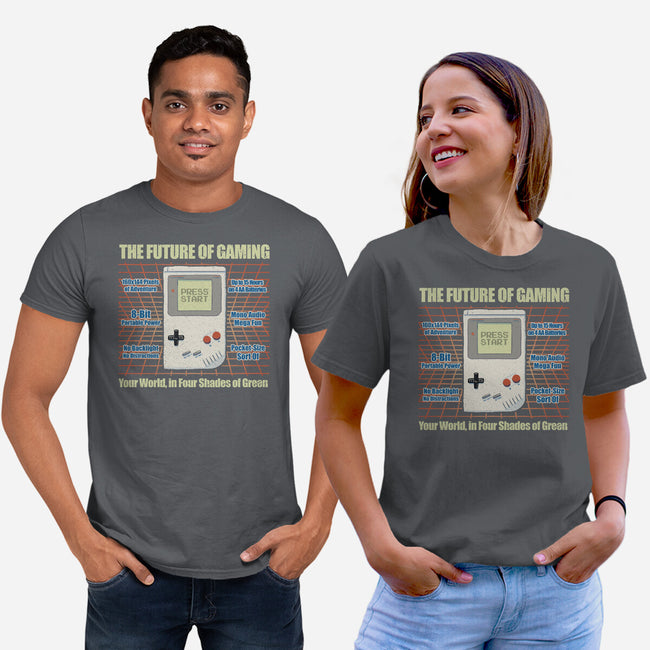 The Future Of Gaming-Unisex-Basic-Tee-NMdesign