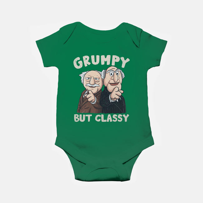 Grumpy But Classy-Baby-Basic-Onesie-NMdesign