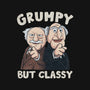 Grumpy But Classy-Womens-Fitted-Tee-NMdesign