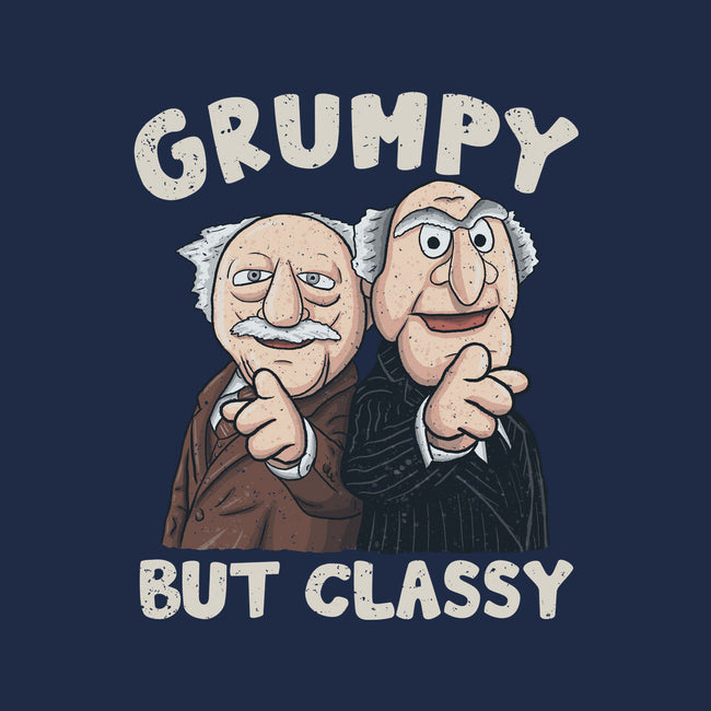 Grumpy But Classy-Womens-Fitted-Tee-NMdesign