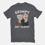 Grumpy But Classy-Womens-Fitted-Tee-NMdesign