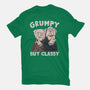 Grumpy But Classy-Womens-Fitted-Tee-NMdesign
