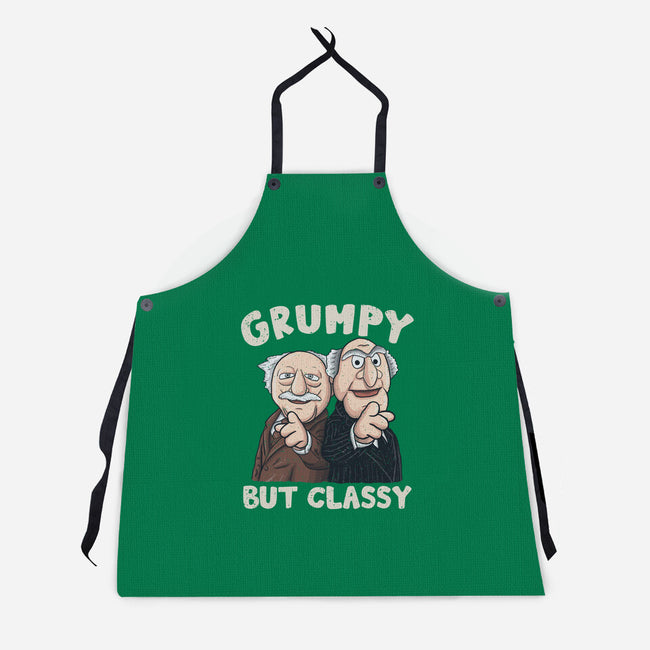 Grumpy But Classy-Unisex-Kitchen-Apron-NMdesign