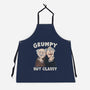 Grumpy But Classy-Unisex-Kitchen-Apron-NMdesign