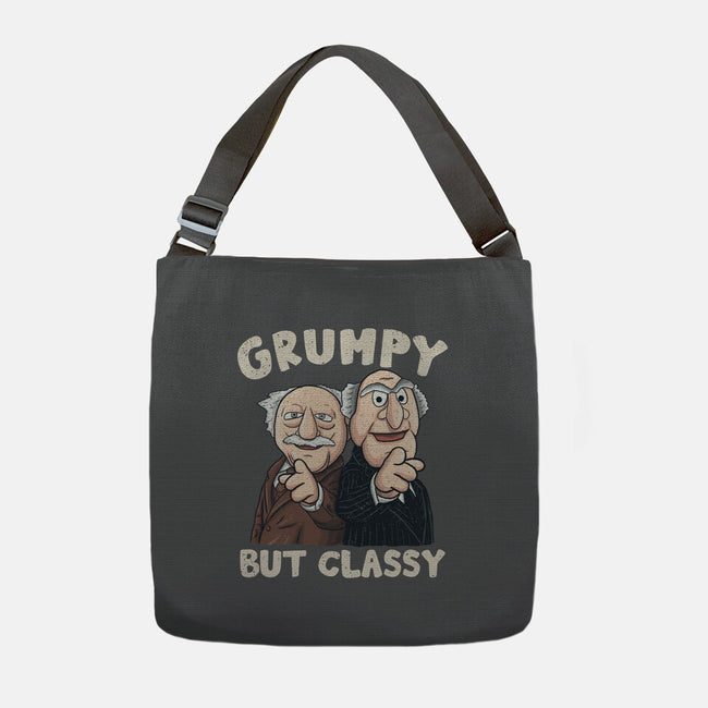 Grumpy But Classy-None-Adjustable Tote-Bag-NMdesign