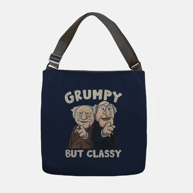 Grumpy But Classy-None-Adjustable Tote-Bag-NMdesign