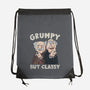 Grumpy But Classy-None-Drawstring-Bag-NMdesign