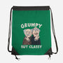 Grumpy But Classy-None-Drawstring-Bag-NMdesign