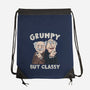 Grumpy But Classy-None-Drawstring-Bag-NMdesign