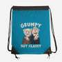 Grumpy But Classy-None-Drawstring-Bag-NMdesign