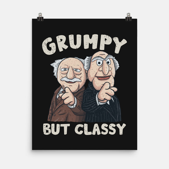 Grumpy But Classy-None-Matte-Poster-NMdesign