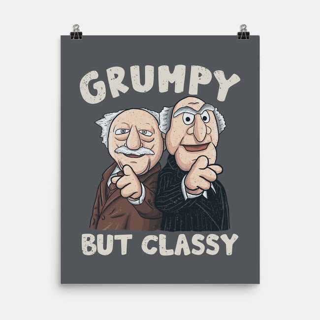Grumpy But Classy-None-Matte-Poster-NMdesign