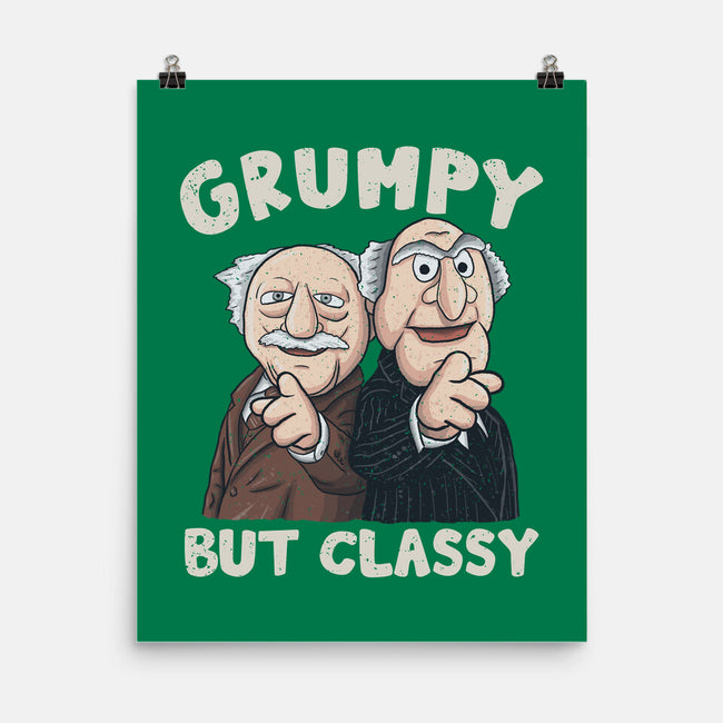 Grumpy But Classy-None-Matte-Poster-NMdesign