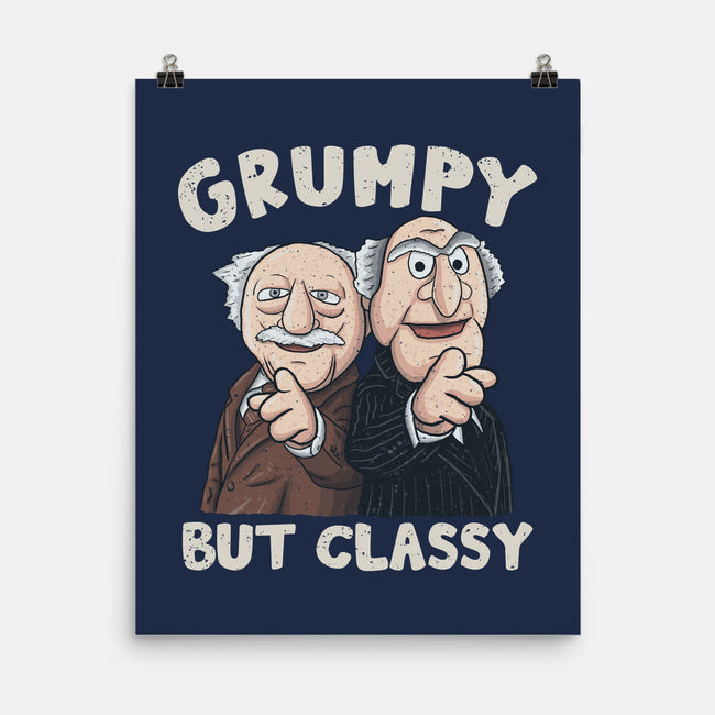 Grumpy But Classy-None-Matte-Poster-NMdesign