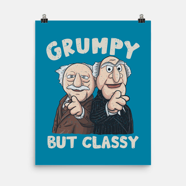 Grumpy But Classy-None-Matte-Poster-NMdesign