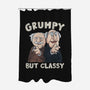 Grumpy But Classy-None-Polyester-Shower Curtain-NMdesign