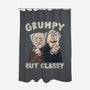 Grumpy But Classy-None-Polyester-Shower Curtain-NMdesign