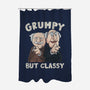 Grumpy But Classy-None-Polyester-Shower Curtain-NMdesign