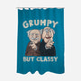Grumpy But Classy-None-Polyester-Shower Curtain-NMdesign