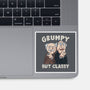 Grumpy But Classy-None-Glossy-Sticker-NMdesign