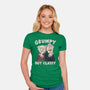 Grumpy But Classy-Womens-Fitted-Tee-NMdesign