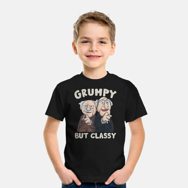 Grumpy But Classy-Youth-Basic-Tee-NMdesign