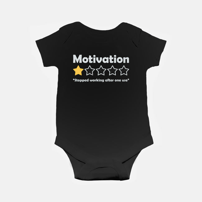 Motivation Review-Baby-Basic-Onesie-NMdesign