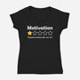 Motivation Review-Womens-V-Neck-Tee-NMdesign