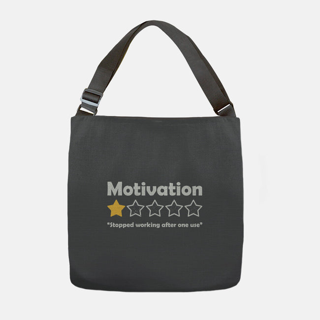 Motivation Review-None-Adjustable Tote-Bag-NMdesign