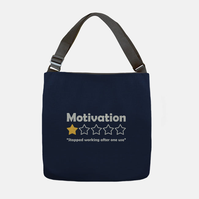 Motivation Review-None-Adjustable Tote-Bag-NMdesign