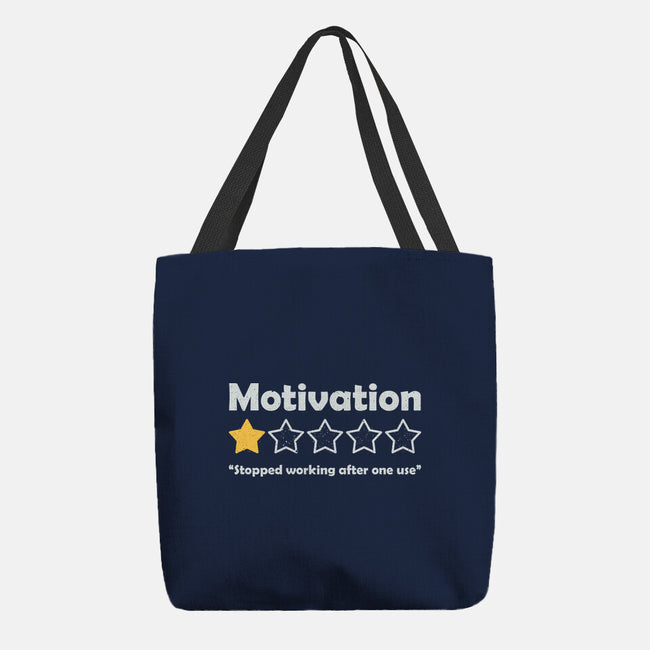 Motivation Review-None-Basic Tote-Bag-NMdesign