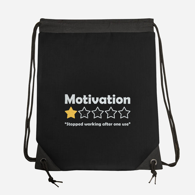 Motivation Review-None-Drawstring-Bag-NMdesign