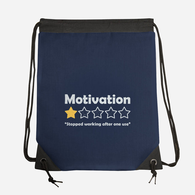 Motivation Review-None-Drawstring-Bag-NMdesign